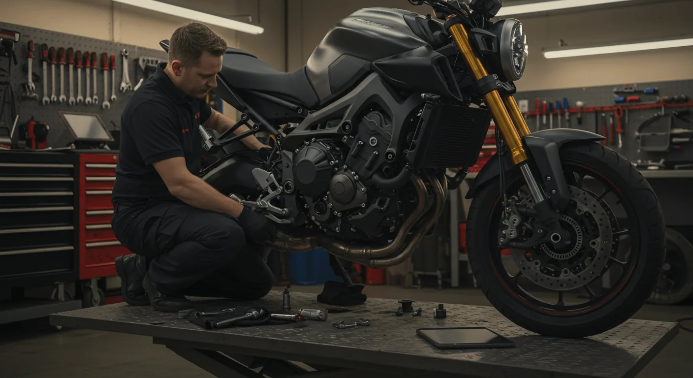 Motosiklet Bakımı Nasıl Yapılır? - 4 - İçerik Görseli (AI ile Üretildi)