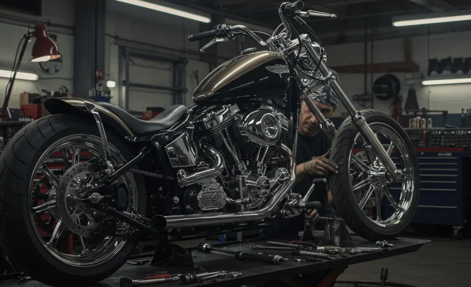 Motosiklet Bakımı Nasıl Yapılır? - Kapak Görseli (AI ile Üretildi)