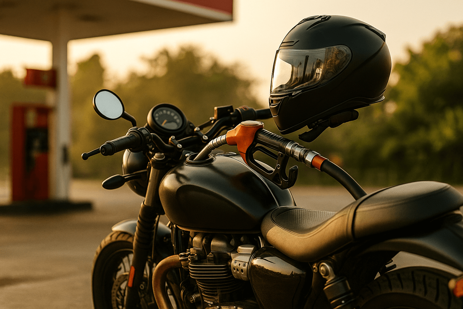 Motosiklet Neden Fazla Yakar? Motosiklette Yakıt Tasarrufu Nasıl Yapılır? - 5 - İcerik Görseli (AI ile Üretildi)