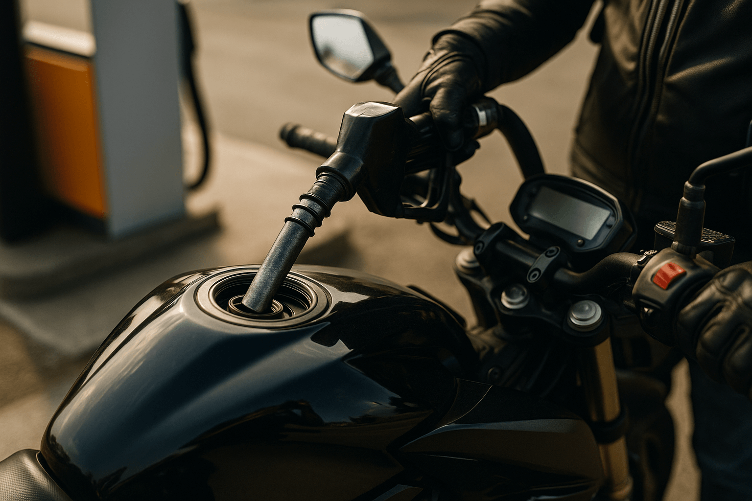 Motosiklet Neden Fazla Yakar? Motosiklette Yakıt Tasarrufu Nasıl Yapılır? - 7 - İcerik Görseli (AI ile Üretildi)