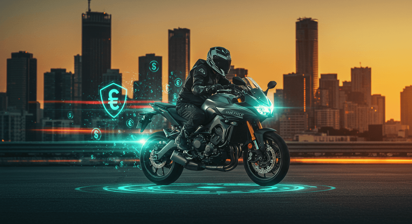 Motosiklet Trafik Sigortası Nedir, Ne İşe Yarar? - İçerik Görseli (Yapay Zeka (AI) ile Oluşturuldu)