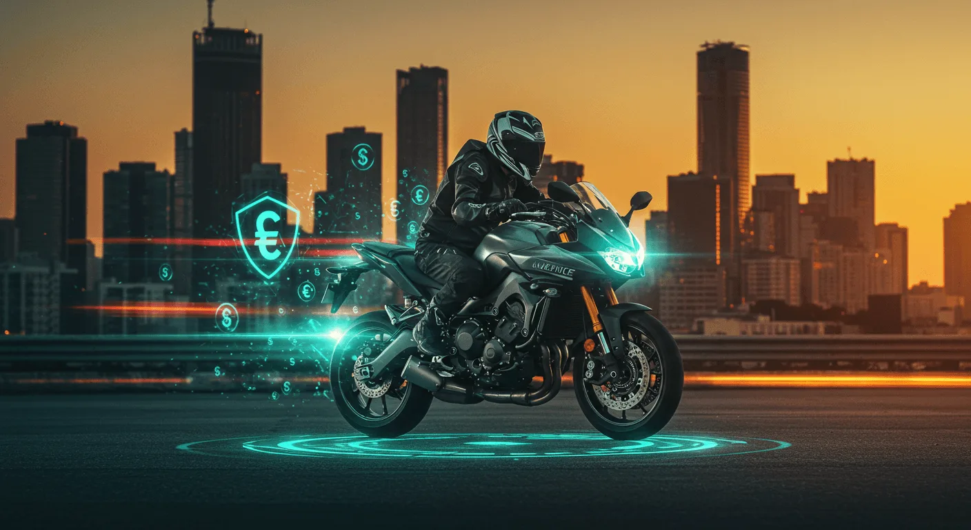 Motosiklet Trafik Sigortası Nedir, Ne İşe Yarar? - İçerik Görseli (Yapay Zeka (AI) ile Oluşturuldu)