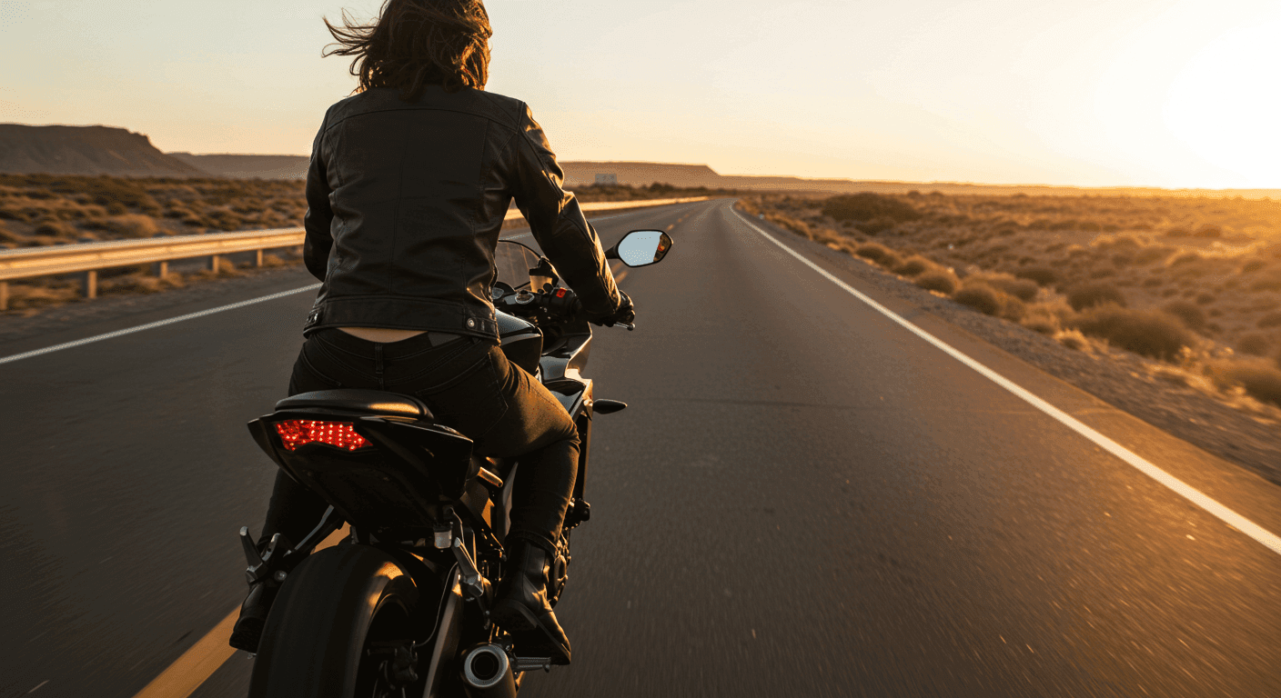 Motosikleti Kullanan Kişiye Ne Denir? - Kapak Görseli (AI ile Oluşturuldu)