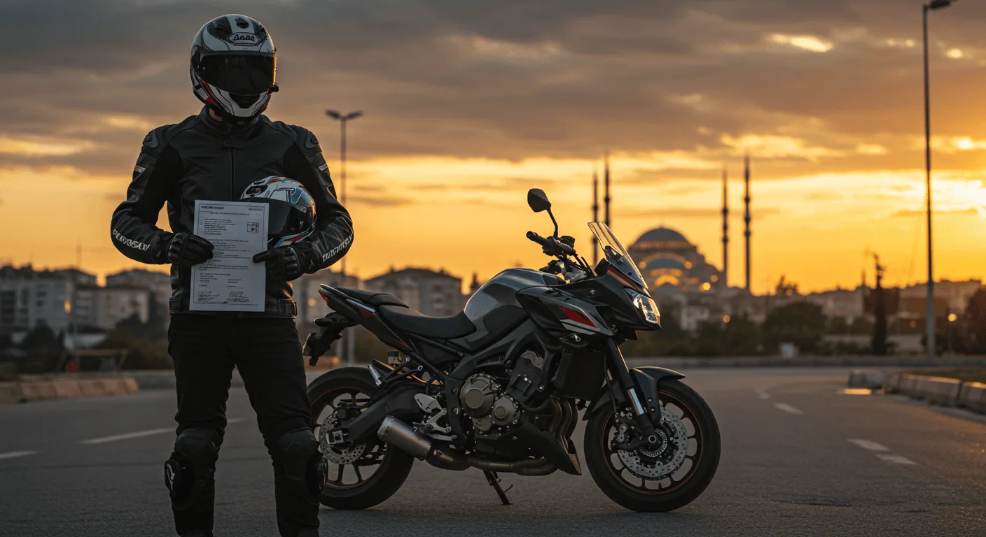A Sınıfı Ehliyet (Motosiklet Ehliyeti) Rehberi: Başvuru Şartları, Güncel Fiyatlar ve Alma Süreci - İçerik Görseli (AI ile Oluşturuldu)