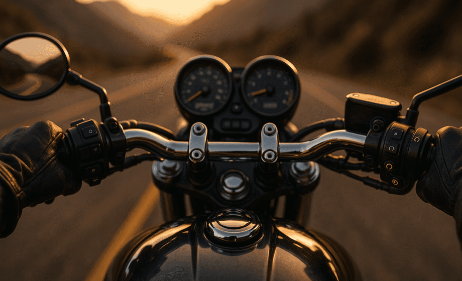 Motosiklet Gidonu: Gidon Ne Demek, Gidon Nedir? - Öne Çıkan Görsel (AI ile Üretildi)