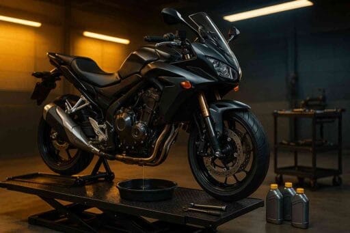 Motosiklet Yağı Kaç KM’de Değişir? - Öne Çıkan Görsel (AI ile Oluşturuldu)
