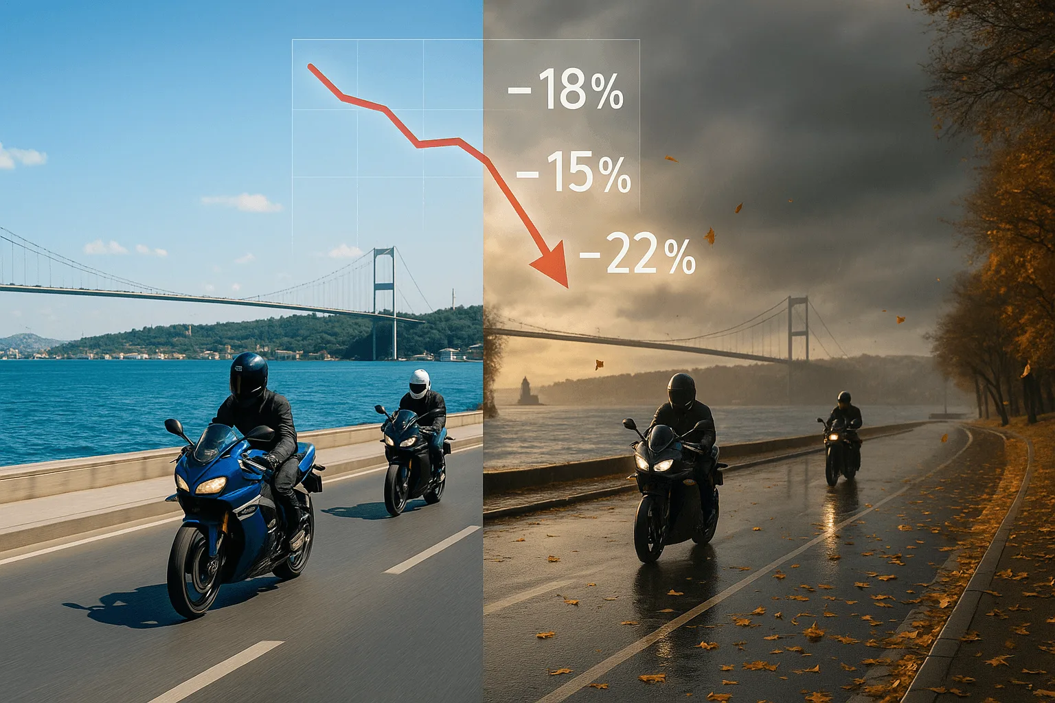 Ağustos 2025 TÜİK Verilerine Göre Motosiklet Satışları %17,1 Düştü - İçerik Görseli