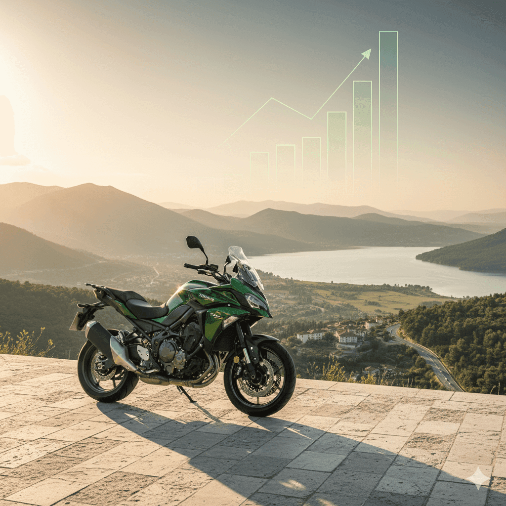 Haziran 2025 TÜİK Verilerine Göre Motosiklet Satışları %48,7 ile Liderlikte - İçerik Görseli