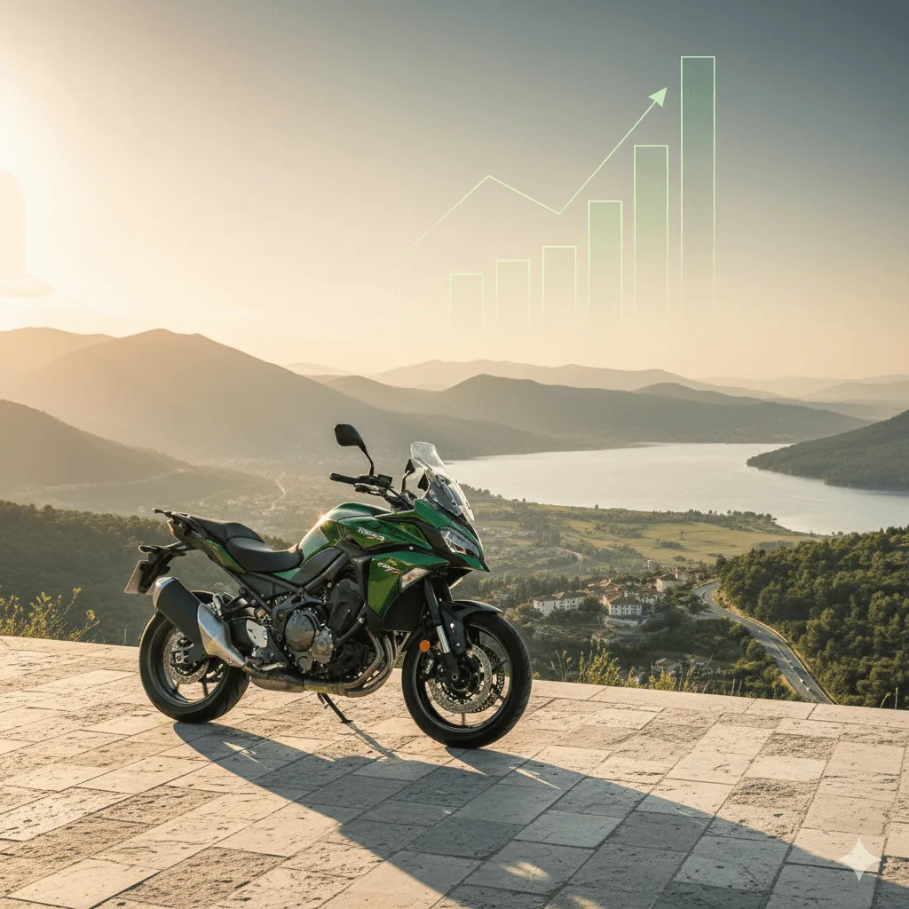 Haziran 2025 TÜİK Verilerine Göre Motosiklet Satışları %48,7 ile Liderlikte - İçerik Görseli