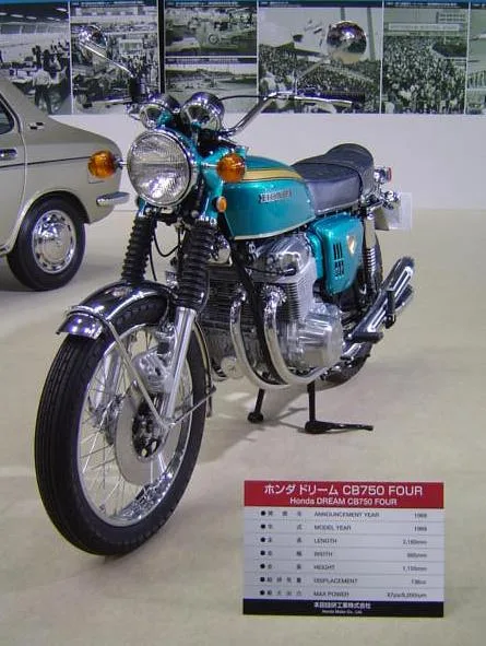 1969 Yılı - Honda CB750 Four (736 cc) - Kaynak: Wikipedia